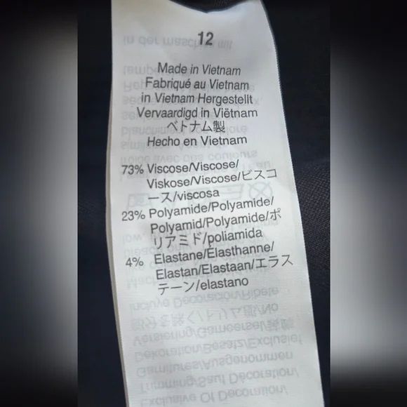 J.crew Classic Black Women's Jacket  Size 12 #63 - Picture 7 of 8